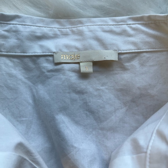 Maje Redwan Convertible Plaid Dress Size 3 - Picture 5 of 6